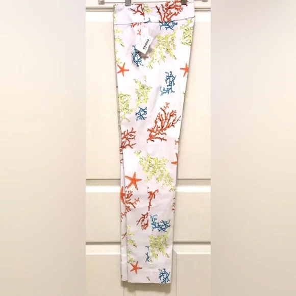 NWT Crazy Larry Ankle Pants in Multi Reef - Picture 8 of 16